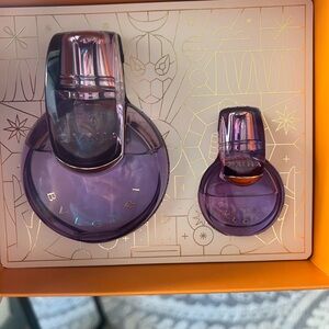 Bulgari Omnia Amethyste Perfume Duo in Purple and Orange Box